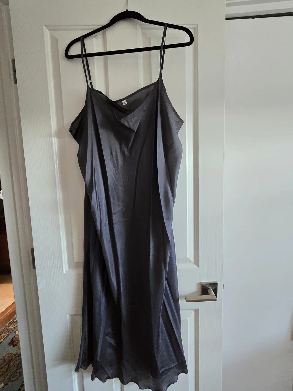 Johnny Was 3XLBoho Black Floral Printed Maxi Dress with Gold & Turquoise Accents - Picture 8 of 10